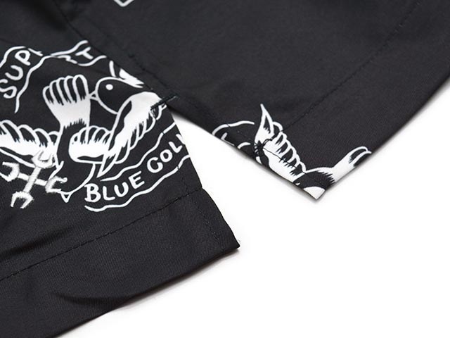 ��3����BLUCO/�֥륳��2025SS��Poolside L/S Shirts��TATTOO��/�ס��륵���ɥ��󥰥��꡼�֥���ġɥ��ȥ����ɡ�(153-11-003)