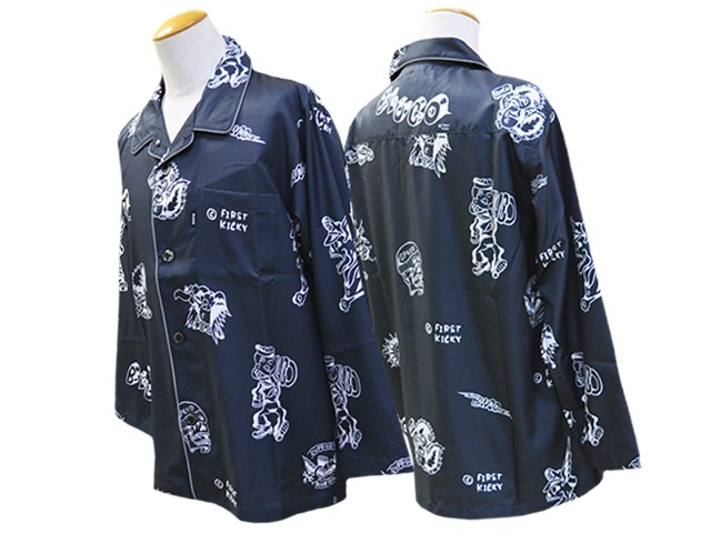 ��3����BLUCO/�֥륳��2025SS��Poolside L/S Shirts��TATTOO��/�ס��륵���ɥ��󥰥��꡼�֥���ġɥ��ȥ����ɡ�(153-11-003)