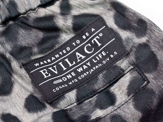 2EVILACT/֥륢ȡ2025SSLeopard Eazy Shorts/쥪ѡɥ硼ġ(EA25-ACT1-SPP02)