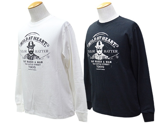 ��2����WILD AT HEART/�磻��ɥ��åȥϡ��ȡ�2025AW��6.2oz Crew Neck L/S Tee��Pomado��/6.2���󥹥��롼�ͥå����󥰥��꡼��Tee�ɥݥޡ��ɡɡ�(8253002)
