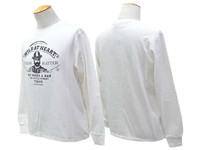 ��2����WILD AT HEART/�磻��ɥ��åȥϡ��ȡ�2025AW��6.2oz Crew Neck L/S Tee��Pomado��/6.2���󥹥��롼�ͥå����󥰥��꡼��Tee�ɥݥޡ��ɡɡ�(8253002)