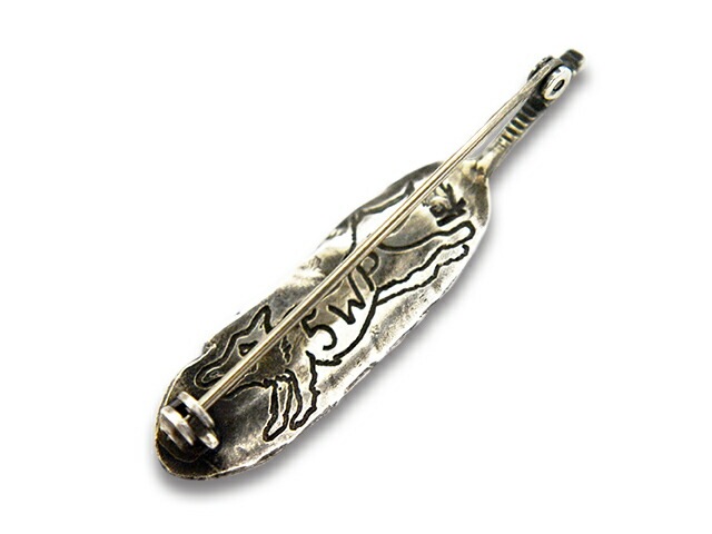 ������CHOOKE/���硼���ۡ�Drawing Wolf Feather Pins/�ɥ������󥰥���եե������ԥ󥺡�