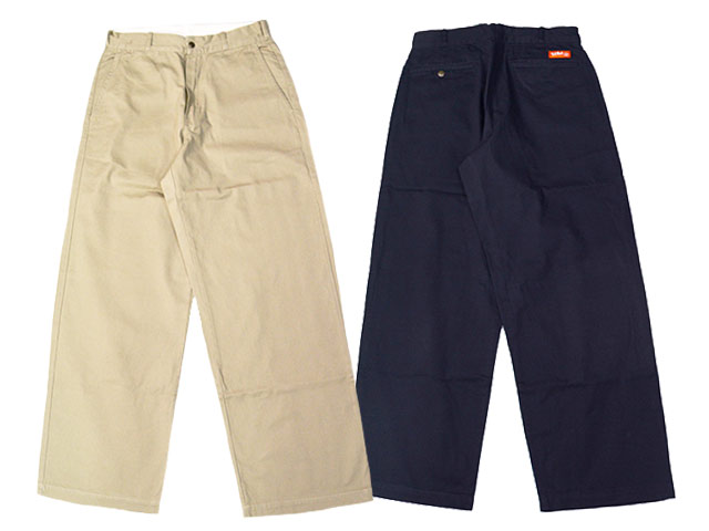 ��2����TUF-NUT/���եʥåġۡ�Cotton Twill Wide Work Trousers/���åȥ�ĥ���磻�ɥ���ȥ饦��������(TN42626)