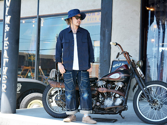 ��FREE WHEELERS/�ե꡼�ۥ����顼����2026SS�֡�GUARDIAN�� THREE-QUARTER SLEEVE JACKET/�ɥ����ǥ�����ɥ��꡼�������������꡼�֥��㥱�åȡ�(2621013)