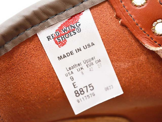 RED WING/レッドウイング】「6 inch Irish Setter”Moc Toe”/6インチ 