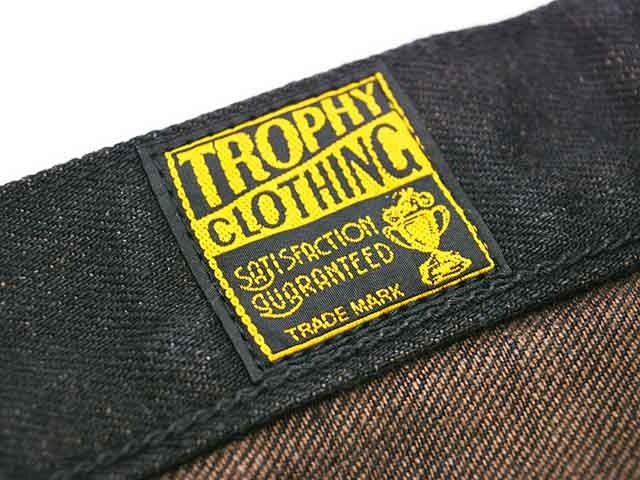 ��TROPHY CLOTHING/�ȥ��ե������������󥰡ۡ�Narrow Blackie Denim Pants/�ʥ����֥�å����ǥ˥�ѥ�ġ�(1907)<br><br>(���ᥫ��/�ϡ��졼/�ߥ꥿�꡼/�����ȥɥ�/�������ǥ�����/�Х�����/WOLF PACK/����եѥå�)