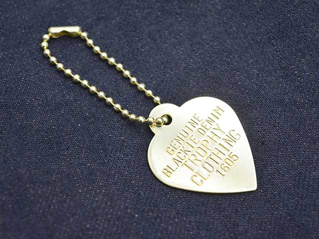 ��TROPHY CLOTHING/�ȥ��ե������������󥰡ۡ�Narrow Blackie Denim Pants/�ʥ����֥�å����ǥ˥�ѥ�ġ�(1907)<br><br>(���ᥫ��/�ϡ��졼/�ߥ꥿�꡼/�����ȥɥ�/�������ǥ�����/�Х�����/WOLF PACK/����եѥå�)