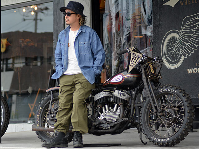 ��2����FREE WHEELERS/�ե꡼�ۥ����顼����2024SF��Cargo Pants��BRIGADE��/�������ѥ�ġɥ֥ꥲ���ɡɡ�(2422015/2422016)