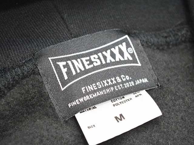 全2色【FINESIXXX/ファインシックス】2024AW「F/S Logo Graphic Hoodie