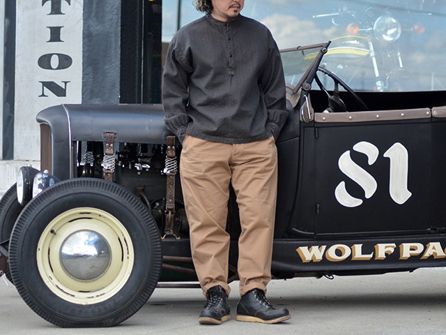 ��2����The 2 Monkeys/�� �ȥ�����󥭡�����2025SS��Chino Cloth Voyager Pants/���Υ������ܥ����㡼�ѥ�ġ�(TM01342)