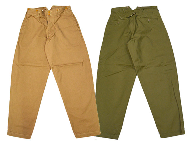 ��2����The 2 Monkeys/�� �ȥ�����󥭡�����2025SS��Chino Cloth Voyager Pants/���Υ������ܥ����㡼�ѥ�ġ�(TM01342)