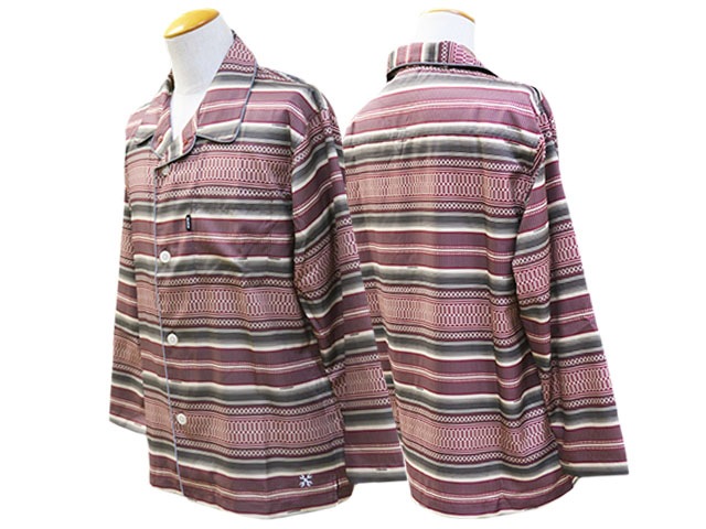 ��3����BLUCO/�֥륳��2025SS��Poolside L/S Shirts��MEXICAN��/�ס��륵���ɥ��󥰥��꡼�֥���ġɥᥭ������ɡ�(153-11-004)