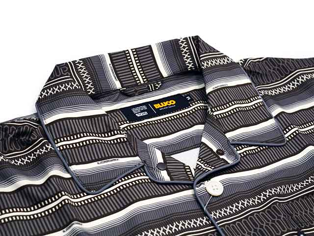 ��3����BLUCO/�֥륳��2025SS��Poolside L/S Shirts��MEXICAN��/�ס��륵���ɥ��󥰥��꡼�֥���ġɥᥭ������ɡ�(153-11-004)