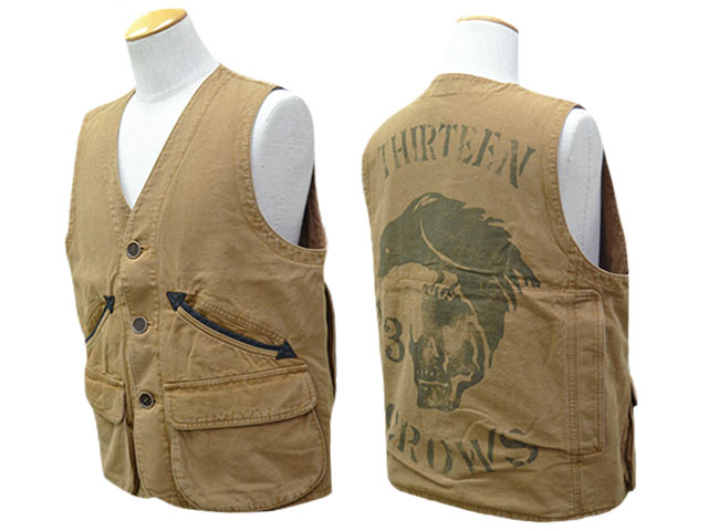 ��2����OLD CROW/������ɥ�������2025AW��Thirteen Crows Tool Vest/�����ƥ����󥯥������ġ���٥��ȡ�(OC5307)