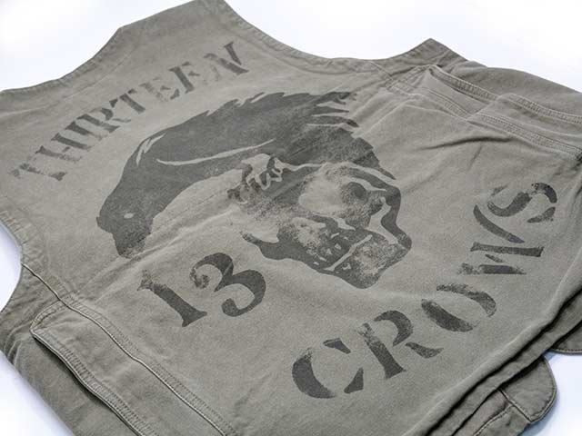 ��2����OLD CROW/������ɥ�������2025AW��Thirteen Crows Tool Vest/�����ƥ����󥯥������ġ���٥��ȡ�(OC5307)