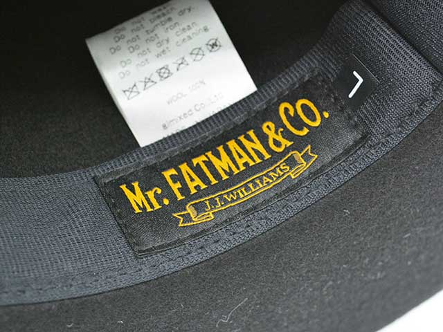 ��J.J. WILLIAMS FEDORA by Mr.FATMAN/J.J.�����ꥢ�ॹ�ե��ɥ�by�ߥ������ե��åȥޥ��2025AW��Gambler Wool Hat/�����֥顼������ϥåȡ�(6253002)