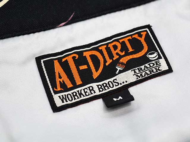 ��3����AT-DIRTY/���åȥ����ƥ�����2026SS��Flames L/S Shirt/�ե쥤�ॹ���󥰥��꡼�֥���ġ�