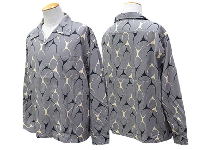 ��3����AT-DIRTY/���åȥ����ƥ�����2026SS��Flames L/S Shirt/�ե쥤�ॹ���󥰥��꡼�֥���ġ�