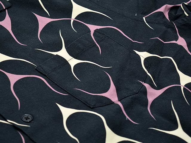 ��3����AT-DIRTY/���åȥ����ƥ�����2026SS��Flames L/S Shirt/�ե쥤�ॹ���󥰥��꡼�֥���ġ�