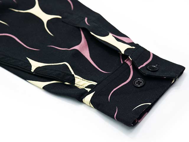 ��3����AT-DIRTY/���åȥ����ƥ�����2026SS��Flames L/S Shirt/�ե쥤�ॹ���󥰥��꡼�֥���ġ�