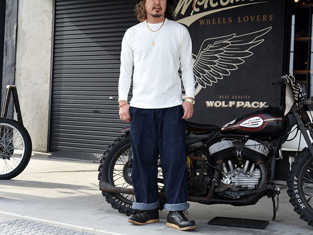 ��3����RAGGY CLOTHING/�饮�����������󥰡�2025AW��Reinforced Neck Band L/S T-Shirts/�ꥤ��ե������ɥͥå��Х�ɥ��󥰥��꡼��T����ġ�(KH-01)