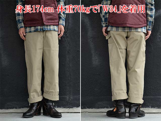 ��2����TUF-NUT/���եʥåġۡ�Cotton Twill Double Knee Work Pants/���åȥ�ĥ�����֥�ˡ�����ѥ�ġ�(TN42630)