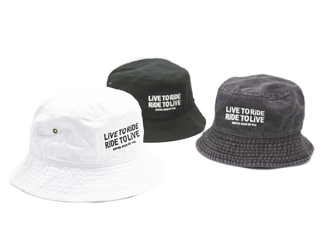 全3色【RED TAiL/レッドテイル】2024SS「Bucket Hat”LiVE TO