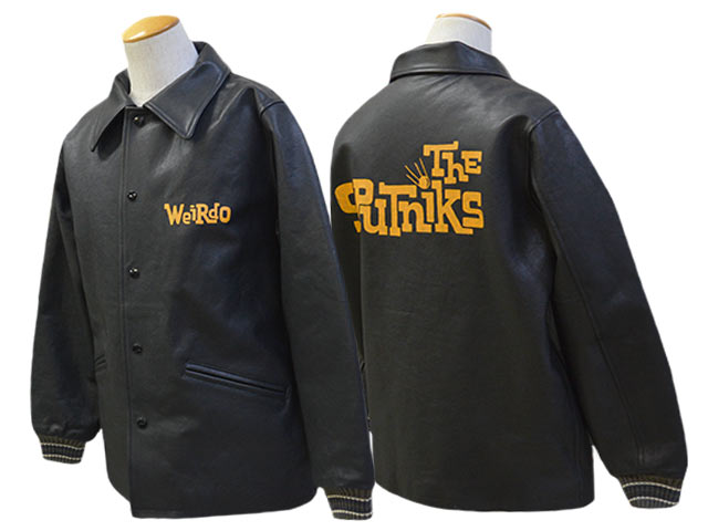 (30% OFF)��WEIRDO/���������ɡ�2024AW��Sputniks Leather Pharaoh/���ס��ȥ˥����쥶���ե��饪��(WRD-24-AW-01-BP)