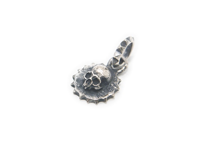 マッドカルト スカルデザイン シルバーペンダント ワンオフ MAD CULT/マッドカルト】「Satan Pendant Top/サタンペンダントトップ