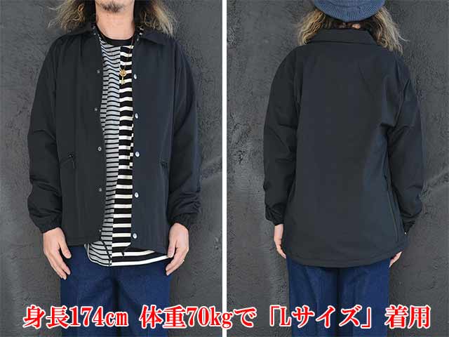 ��2����BLUCO/�֥륳��2025SS��60/40 Chin Strap Coach Jacket/������󥯥������󥹥ȥ�åץ��������㥱�åȡ�(151-31-041)