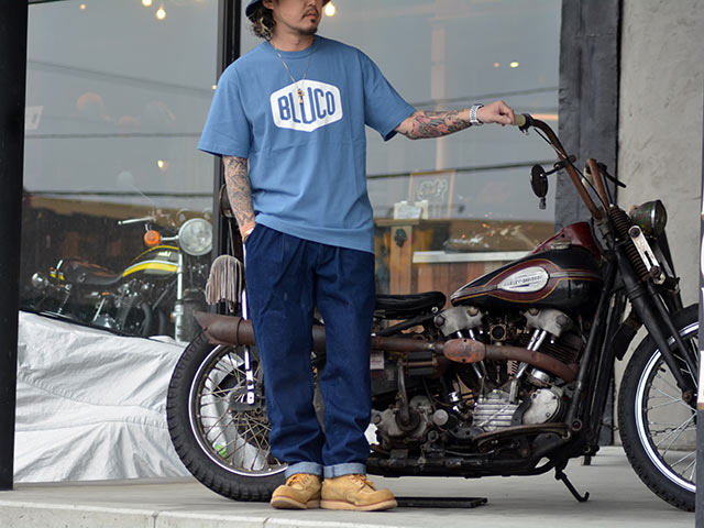 (30% OFF)��4����BLUCO/�֥륳��2025SS��Print Tee��HEX��/�ץ���Tee�ɥإå����ɡ�(153-22-007)