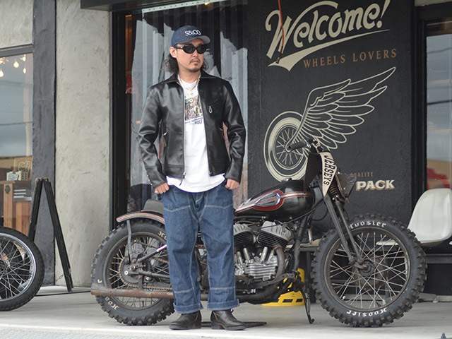 ��FINE CREEK LEATHERS/�ե����󥯥꡼���쥶�����ۡ�Aviator Jacket��Lindbergh��/���ӥ����������㥱�åȡɥ��ɥС����ɡ�(FCJK032)