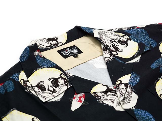 (30% OFF)��DRESS HIPPY/�ɥ쥹�ҥåԡ���2025AW��Face Two Skull L/S Shirts/�ե������ȥ�����������󥰥��꡼�֥���ġ�