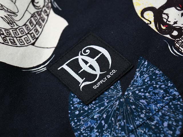 (30% OFF)��DRESS HIPPY/�ɥ쥹�ҥåԡ���2025AW��Face Two Skull L/S Shirts/�ե������ȥ�����������󥰥��꡼�֥���ġ�