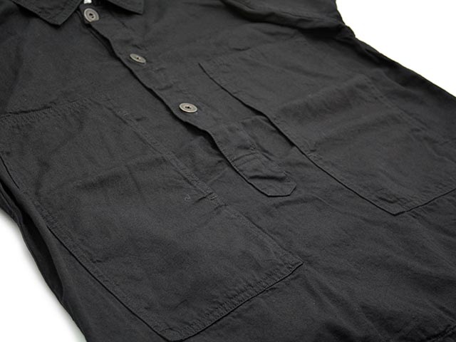 ��FULLCOUNT/�ե륫����ȡ�2026SS��US Army Black Black Denim Pullover Shirt/US�����ߡ��֥�å��֥�å��ǥ˥�ץ륪���С�����ġ�(4097-1)