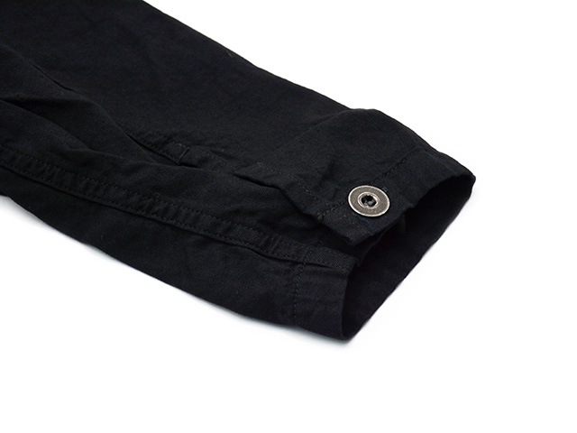 ��FULLCOUNT/�ե륫����ȡ�2026SS��US Army Black Black Denim Pullover Shirt/US�����ߡ��֥�å��֥�å��ǥ˥�ץ륪���С�����ġ�(4097-1)