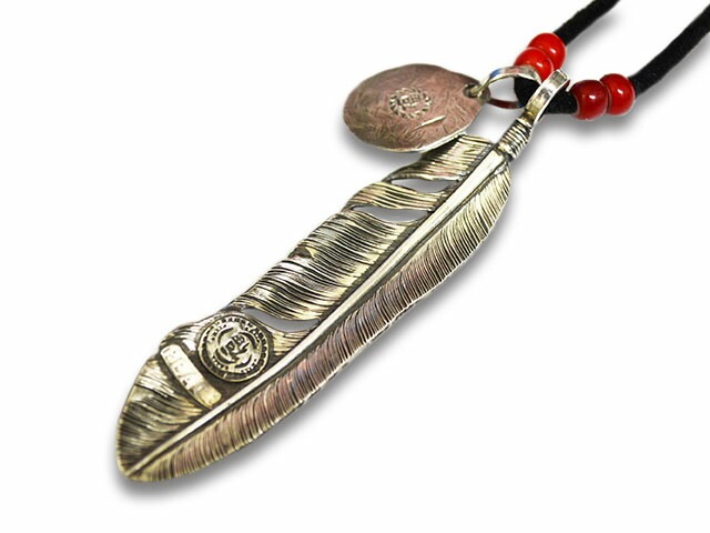 CHOOKE/チョーク】「Special Peace Feather Pendant Top&Eaglehead