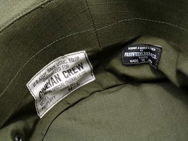 ��FREE WHEELERS/�ե꡼�ۥ����顼����2026SS�֡�BOONIE HAT�� CIVILIAN MODEL/�ɥ֡��󡼥ϥåȡɥ��ӥꥢ���ǥ��(2627002)