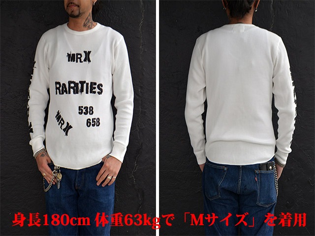 3MISTER X/ߥå2022AWRarities Thermal L/S Tee/쥢ƥޥ󥰥꡼Tee(22AW-MRX-15)(UNCHANGING LOVE/󥸥󥰥/POP EYES/ݥåץ/ᥫ/WOLF PACK/եѥå)