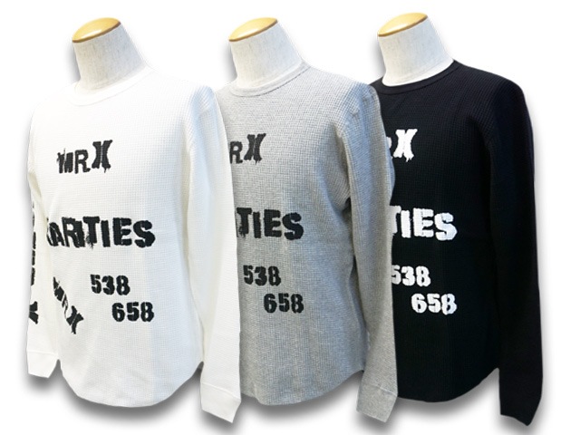 3MISTER X/ߥå2022AWRarities Thermal L/S Tee/쥢ƥޥ󥰥꡼Tee(22AW-MRX-15)(UNCHANGING LOVE/󥸥󥰥/POP EYES/ݥåץ/ᥫ/WOLF PACK/եѥå)