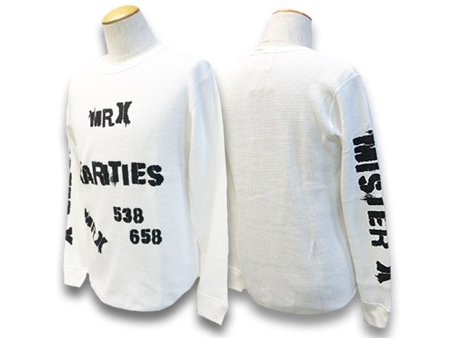 3MISTER X/ߥå2022AWRarities Thermal L/S Tee/쥢ƥޥ󥰥꡼Tee(22AW-MRX-15)(UNCHANGING LOVE/󥸥󥰥/POP EYES/ݥåץ/ᥫ/WOLF PACK/եѥå)