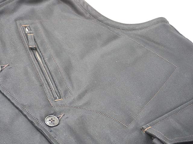 ��FREE WHEELERS/�ե꡼�ۥ����顼����2024FW��WINTER AVIATOR'S VEST��RILEY 2 CARB KNUCKLE HEAD��/�����󥿡����ӥ����������٥��ȡɥ饤�꡼2����֥ʥå���إåɡɡ�(2431004)