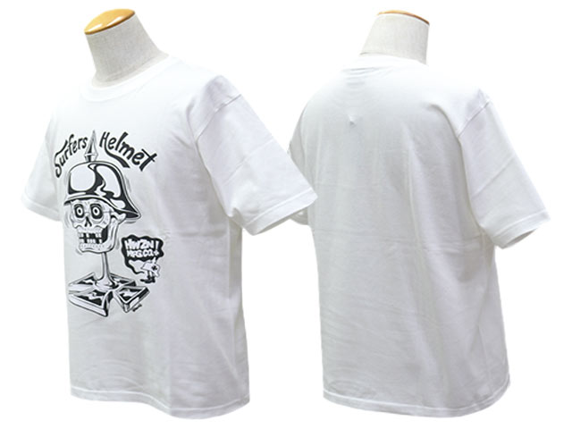 ��3����HWZN BROSS/�ϥ�����֥�����2025SS��Surfers Helmet S/S Tee/�����ե������إ��åȥ��硼�ȥ��꡼��Tee��