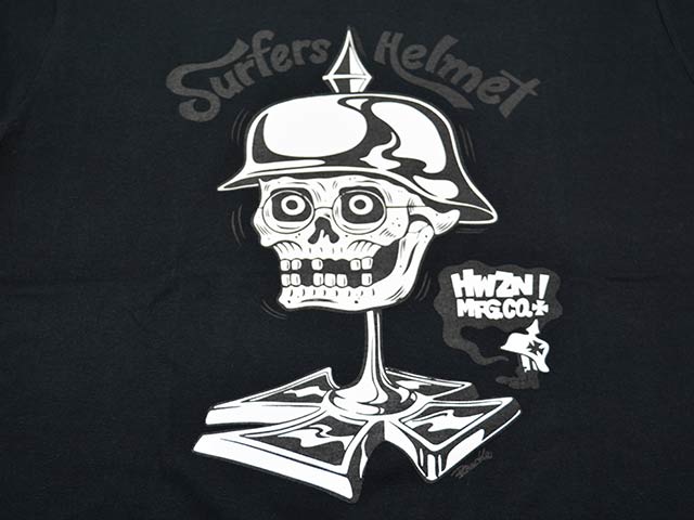 ��3����HWZN BROSS/�ϥ�����֥�����2025SS��Surfers Helmet S/S Tee/�����ե������إ��åȥ��硼�ȥ��꡼��Tee��