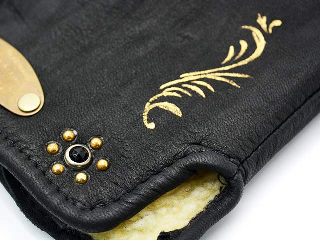 (30% OFF)��GLAD HAND/����åɥϥ�ɡۡߡ�HTC/�������ƥ��������ۡ�Leather Glove��HAND PAINT��/�쥶���������֡ɥϥ�ɥڥ���ȡɡ�(HTC-GH5305)