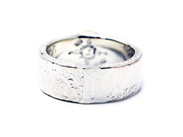FIRST ARROW's/ファーストアローズ】「Small Barerock Ring with K18