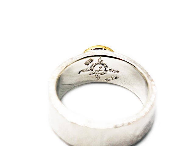 FIRST ARROW's/ファーストアローズ】「Small Barerock Ring with K18