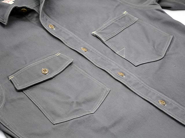 ��FREE WHEELERS/�ե꡼�ۥ����顼����2025FW�֡�Gemsa�� WORK SHIRT/�ɥ����ॵ�ɥ������ġ�(2533006)