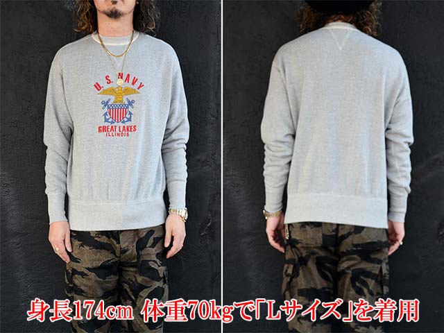 ��JELADO��ATHLETIC BRAND��/�����顼�ɡɥ�������å��֥��ɡɡ�2026SS��Brutal Fleece��U.S.NAVY Print��/�֥롼����ե꡼����U.S.�ͥ��ӡ��ץ��ȡɡ�(AB21240)