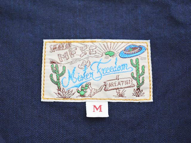 ��MISTER FREEDOM/�ߥ������ե꡼�����2026SS��6oz Indigo��Black Chambray��WATERTOWN��Shirt/6���󥹥���ǥ����ߥ֥�å������֥졼�ɥ���������������ɥ���ġ�(SC39668)